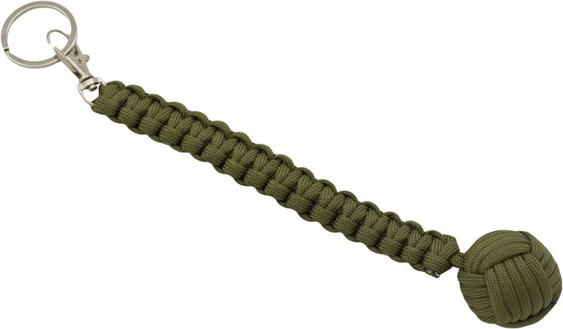 Green Paracord Self Defense Monkey Fist Survival Set Collectible Weapons - Tophatter Daily Deals
